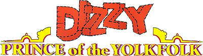 Dizzy: Prince of the Yolk Folk logo for Amiga